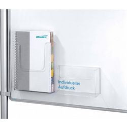 Porte-brochures mural ultradex transparent
