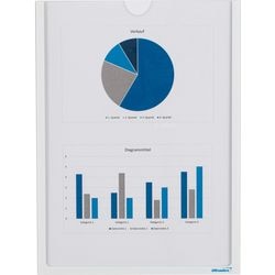 Cadre d'affichage d'informations ultradex blanc