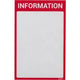 Cadre ultradex information a4 rouge