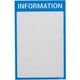 Cadre ultradex information a4 bleu