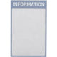 Cadre ultradex information a4 gris