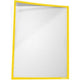 Cadre d'affichage d'informations ultradex jaune