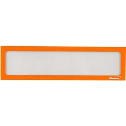 Cadre d'affichage d'informations ultradex orange pastel