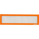 Cadre d'affichage d'informations ultradex orange pastel