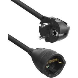 ACT Connectivité Câble de corde net CEE CEE 7 7 MALAPE (DROITE) CEE 7
