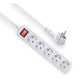 ACTION SOCKET 5 SOCKETS, 1,5 M