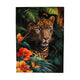 Dijk natural collections art mural toile léopard brillant 70x100cm