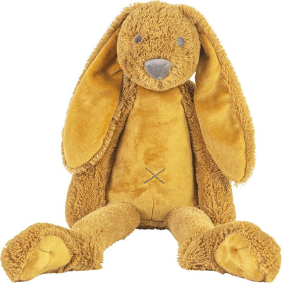 Happy horse lapin richie peluche 58cm - jaune ocre - peluche bébé