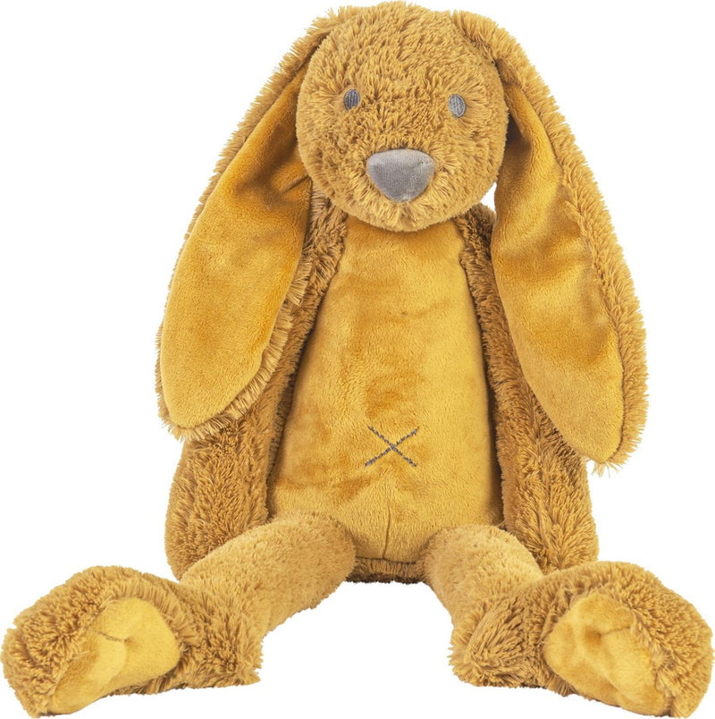 Happy horse lapin richie peluche 58cm - jaune ocre - peluche bébé