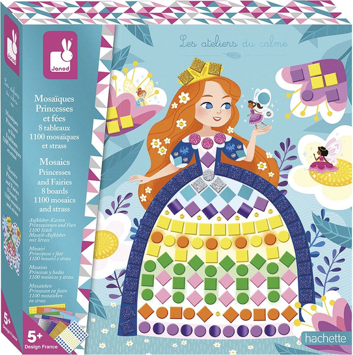 Janod - atelier - mosaïque princesses et fées