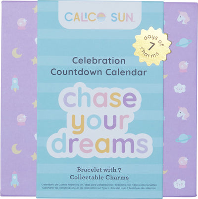 Calendrier compte à rebours Calico Sun, suivez votre rêve
