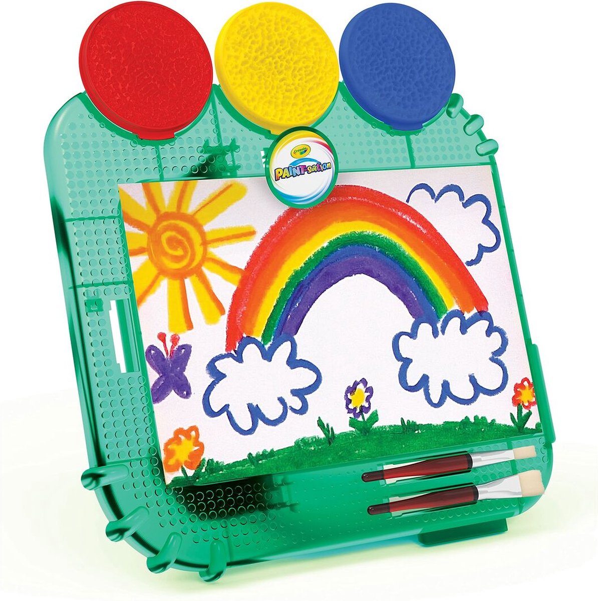 Crayola - paint-sation - chevalet 2-en-1