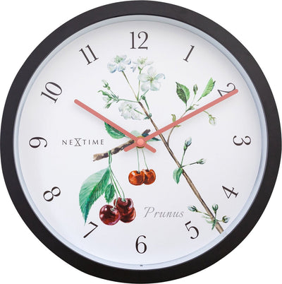 Nexttime prunus – horloge d'extérieur – 30,5 cm – métal – blanc – résistant aux intempéries