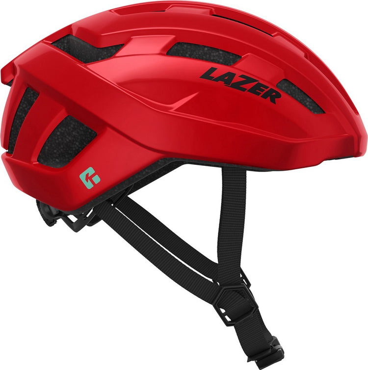 Lazer tempo kineticore bicycle helmet e-bike helmet red