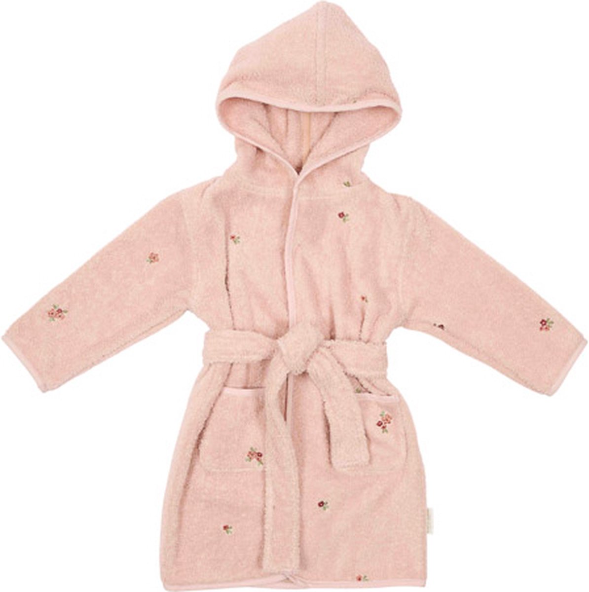 Peignoir Little Dutch - rose - taille 86 92 - jardin de fées
