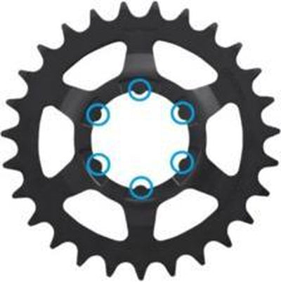 Shimano Gear 24t 1 2x3 32 noir