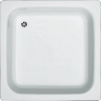 Receveur de douche Plieger brussels - métal - carré - 90 cm x 90 cm x 14 cm - blanc - 20 ans - garantie
