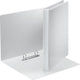 Classeur à anneaux panoramique Esselte essentials a4 - 2 anneaux - largeur de dos de 38 mm - blanc