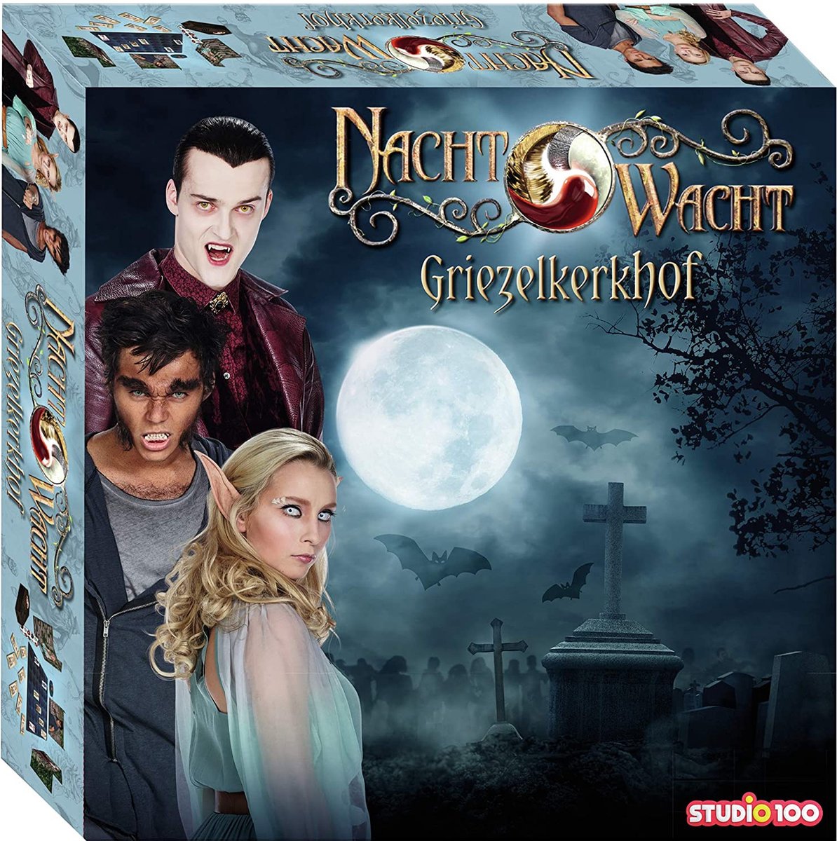 Jeu de société Night Watch - le cimetière de l'horreur - 2 à 3 joueurs