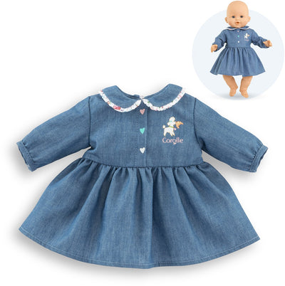 Robe corolle pour bébé poupée, 36 cm