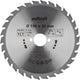 Wolfcraft - lame de scie circulaire 190x30mm - 30 dents - lame de scie pour scie circulaire - série verte - 6377000