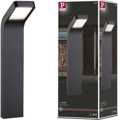 Paulmann Borne d'éclairage LED Kulma résistante à l'eau de mer IP44 500 mm 3000K 7,5W 520lm 230V aluminium anthracite
