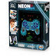 Buki france buki - cadre néon - thème manette de jeu - artisanat - hobby
