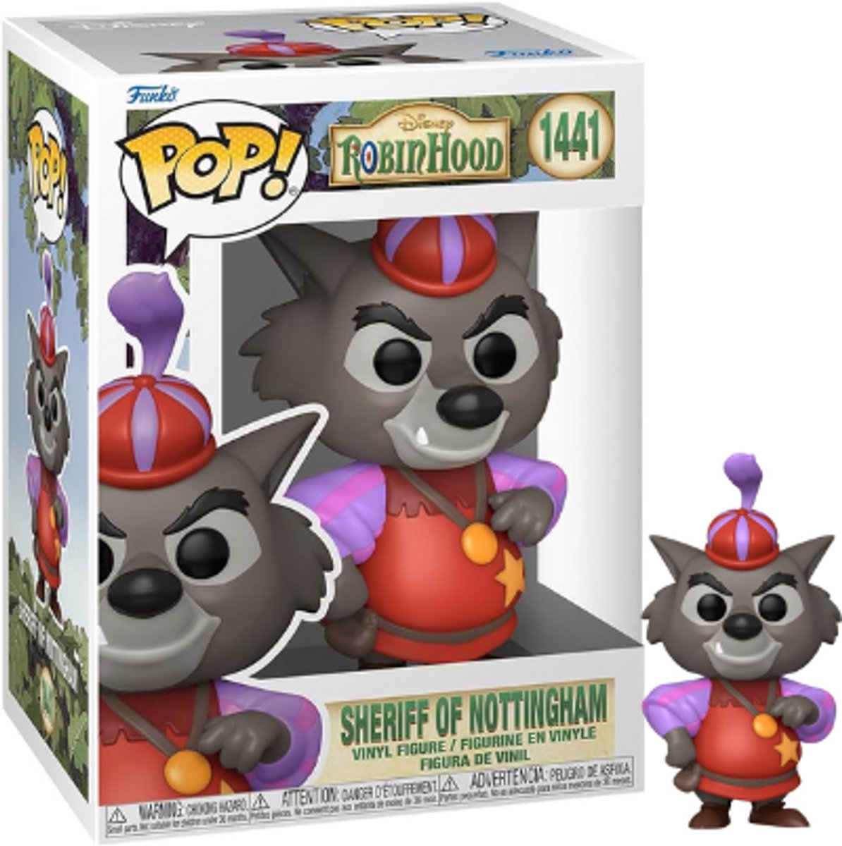 Funko shérif de Nottingham - pop ! - figurine de Robin des Bois