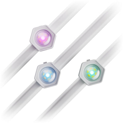 Éclairage extérieur permanent Nanoleaf 1d - kit d'extension - maison intelligente - 10 LED - rgb - 5m