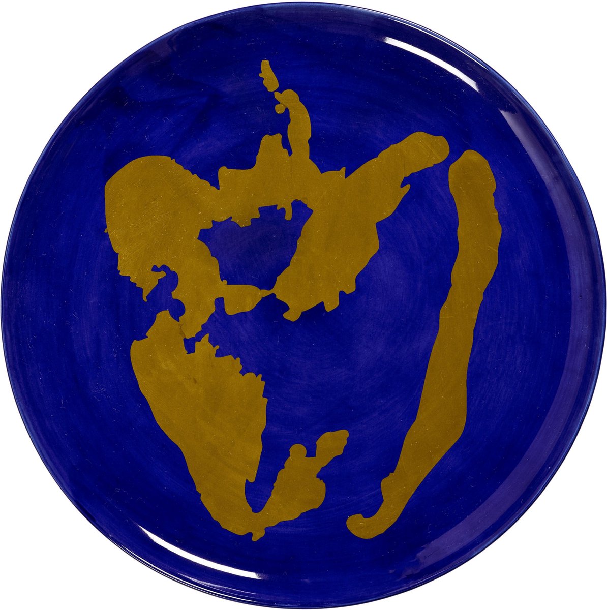 Serax - festin ottolenghi - bol de service - or bleu foncé - 35 ø
