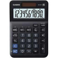 Calculatrice Casio MS-10F noire 10 chiffres