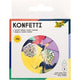 Confetti folia moderne chic papier multicolore