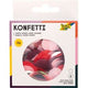 Ty confetti folia rose par papier multicolore