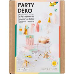 Décoration de fête folia girls papier multicolore