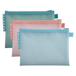 Sac à fermeture éclair exacompta 37140e eva (éthylène-acétate de vinyle) multicolore