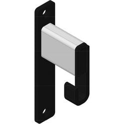 Vepa bacs porte-manteau 31184040 aluminium, nylon argent