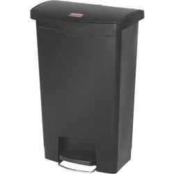 Rubbermaid poubelle à pédale 76224559 polyéthylène noir