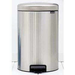 Brabantia poubelle à pédale 55111907 acier inoxydable (acier inoxydable) argent