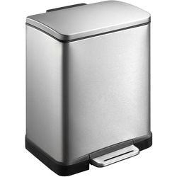 Eko poubelle à pédale 31650217 acier inoxydable (acier inoxydable) argent