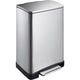 Eko Eko Pedal Bin E-Cube 40 L Matzilverlorig