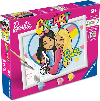 Ravensburger creart peinture par numéros - barbie duo