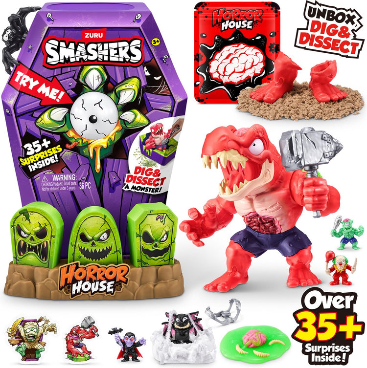 Zuru Smashers Smashers Horror House Grande série 1 – Dino par Zuru