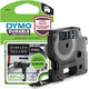 Étiquettes durables Dymo originales d1 | texte blanc sur étiquette noire | 12 mm x 3 m | étiquettes autocollantes pour l'imprimante d'étiquettes Label Manager | fabriqué en europe
