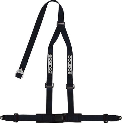 Ceinture de sport Sparco 3 points - noire - incl. montage par vis (marque e)