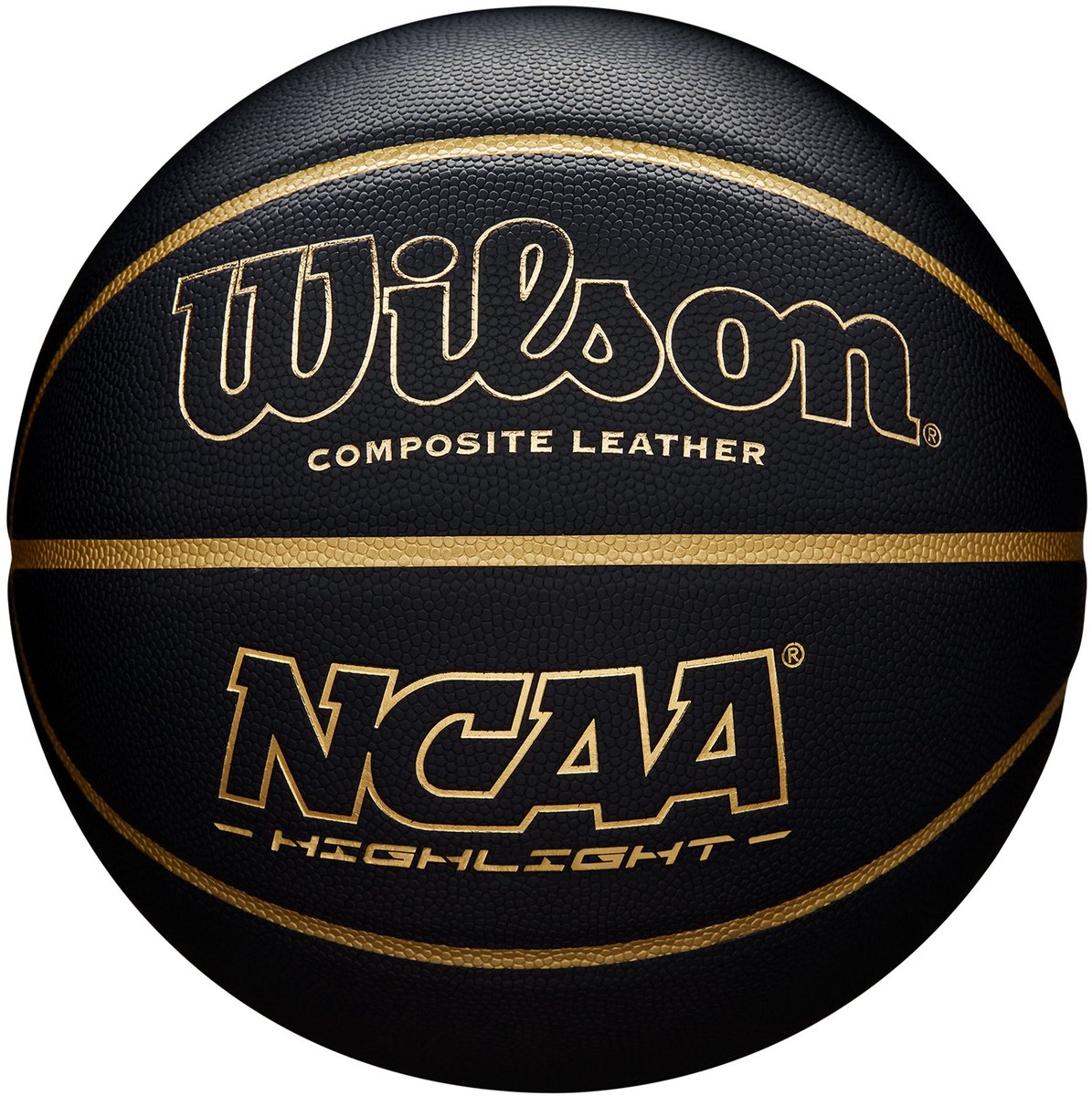 Wilson ncaa highlight basket taille 7 - or noir