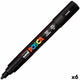 Posca - stylo peinture pc5m m noir | 6 pièces