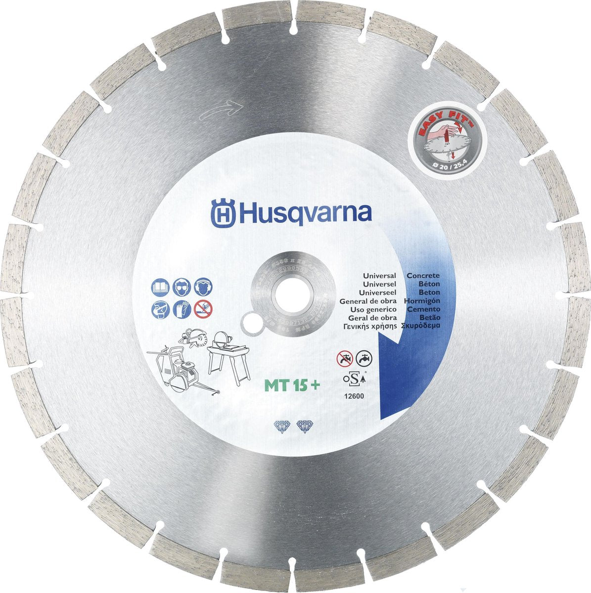 Disque diamant Husqvarna Tacti-Cut ø350mm