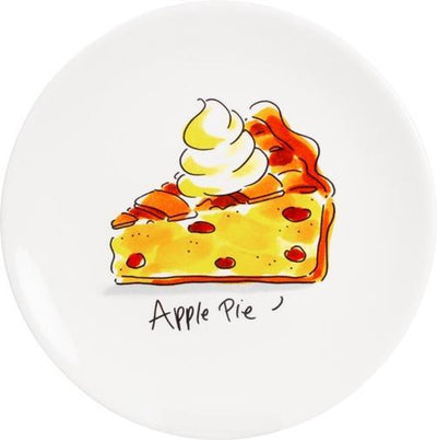 Blond Amsterdam – rattrapage - assiette à gâteau tarte aux pommes -18 cm