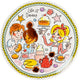 Blond Amsterdam, on se rattrape : assiette menthe 18cm