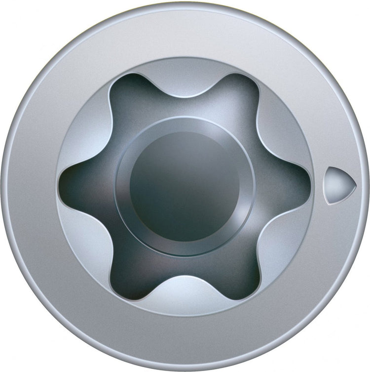 Spax - vis pour panneaux d'aggloméré - tête plate torx 10 - 3 x 12mm - filetage complet - wirox (200 pièces)
